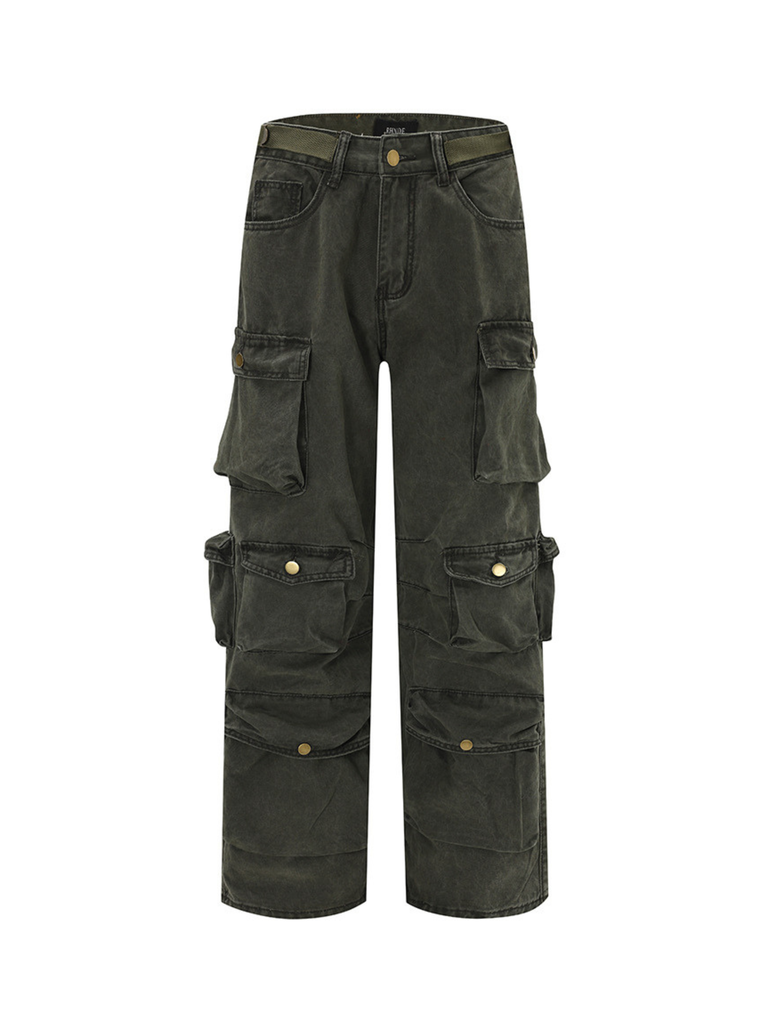 Jean Stylish Multi Grey/Green