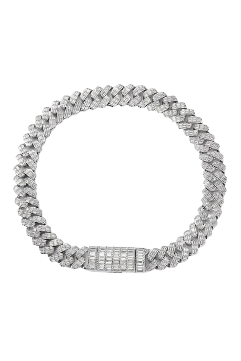 Pack Cubique zircon Chaine+Bracelet